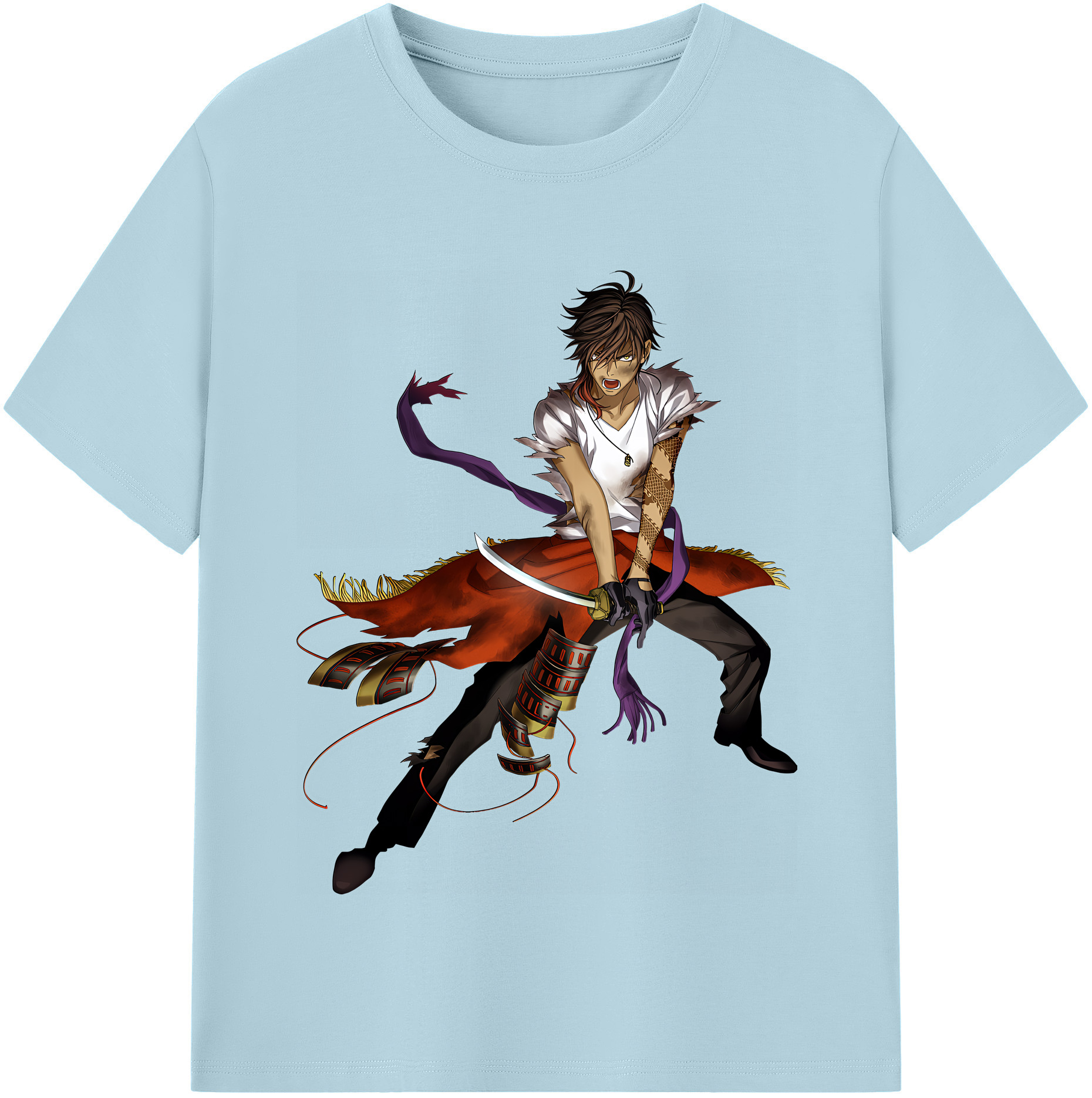 （画像用） 刀剣乱舞 Touken Ranbu 綿100％半袖Tシャツ（フロントプリント）